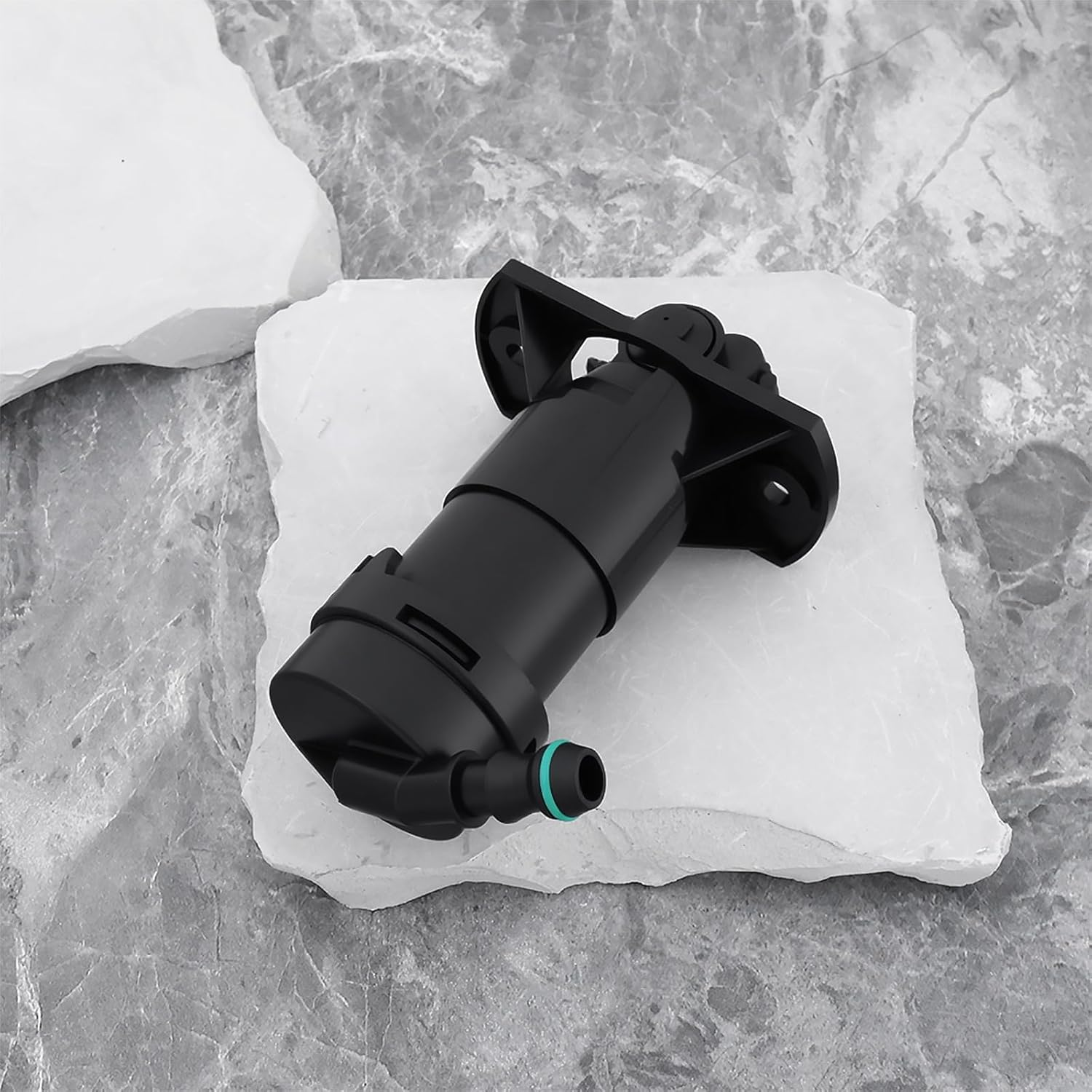 Ecsing Car Left Headlight Washer Nozzle Replacement Part 4F0955101 8P0955101 Compatible with Audi A6L 2006-2008 image number 3