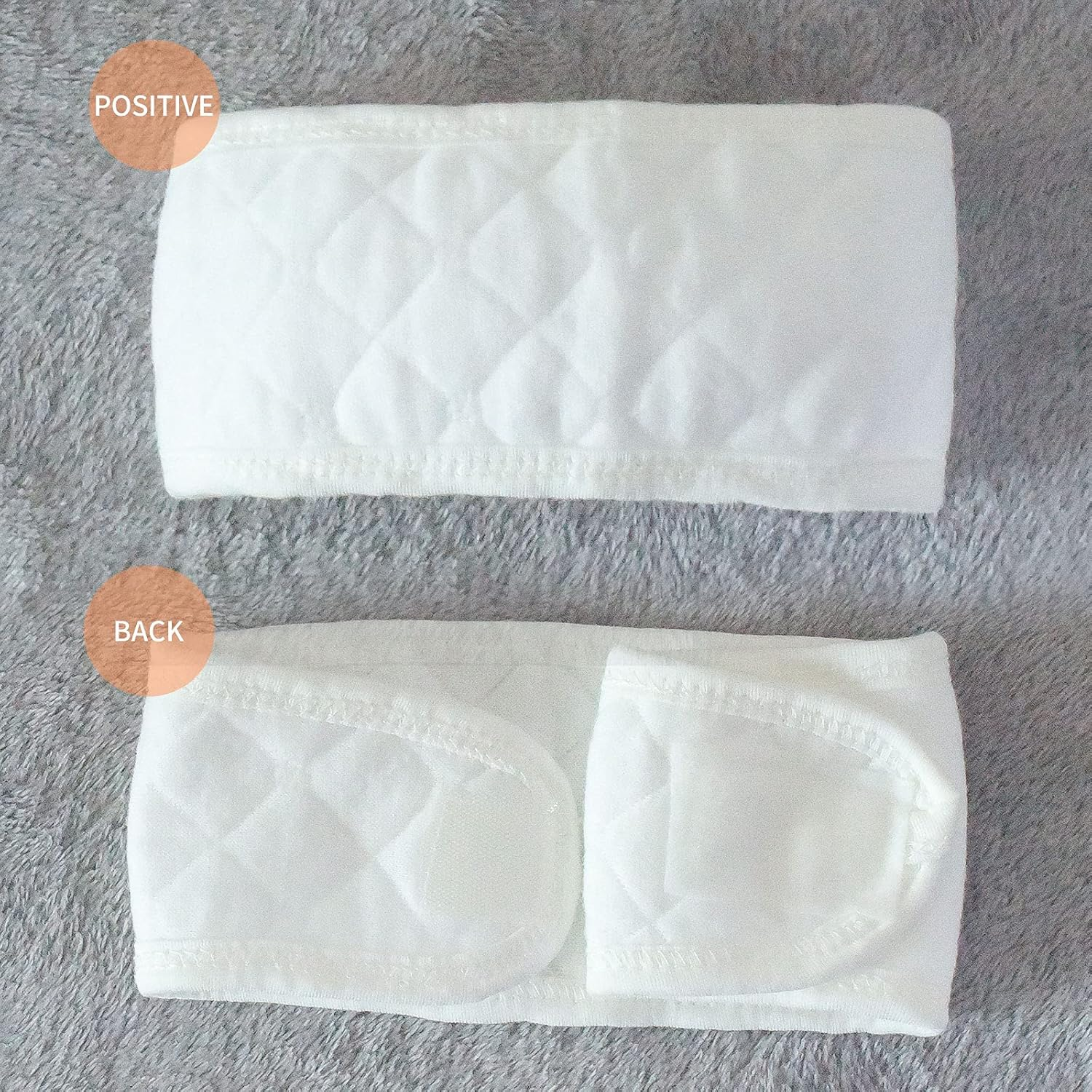 Topwon 10 Pcs Baby Belly Band Newborn Belly Binder Infant Umbilical Cord Band Belly Button Warp Registry Must Haves Gift Cotton image number 6