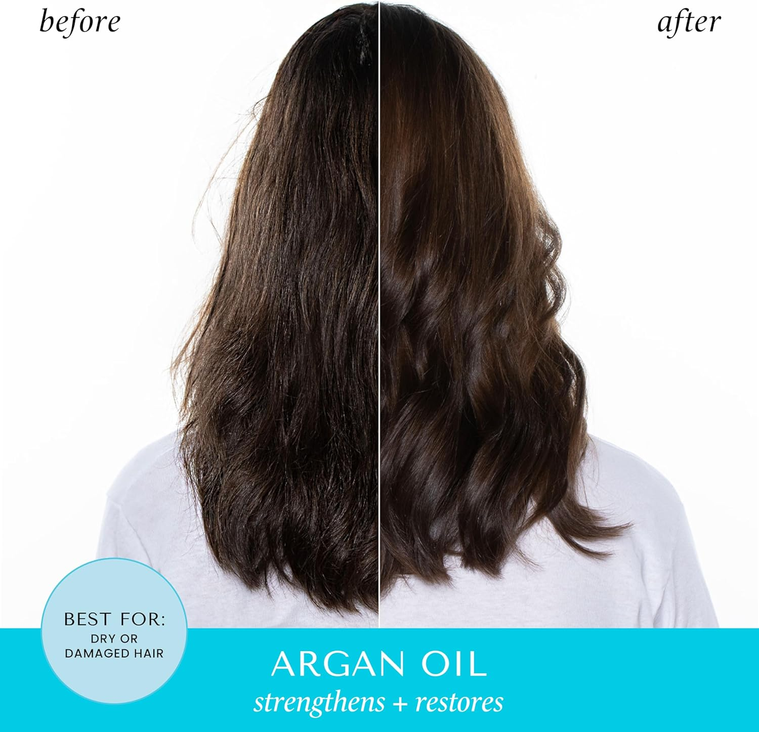 HASK Argan Oil Repairing 5-In-1 Leave-In Conditioner for All Hair Types, Colour Safe, Gluten-Free, Sulfate-Free, Paraben-Free - 1 175 Ml Bottle image number 2