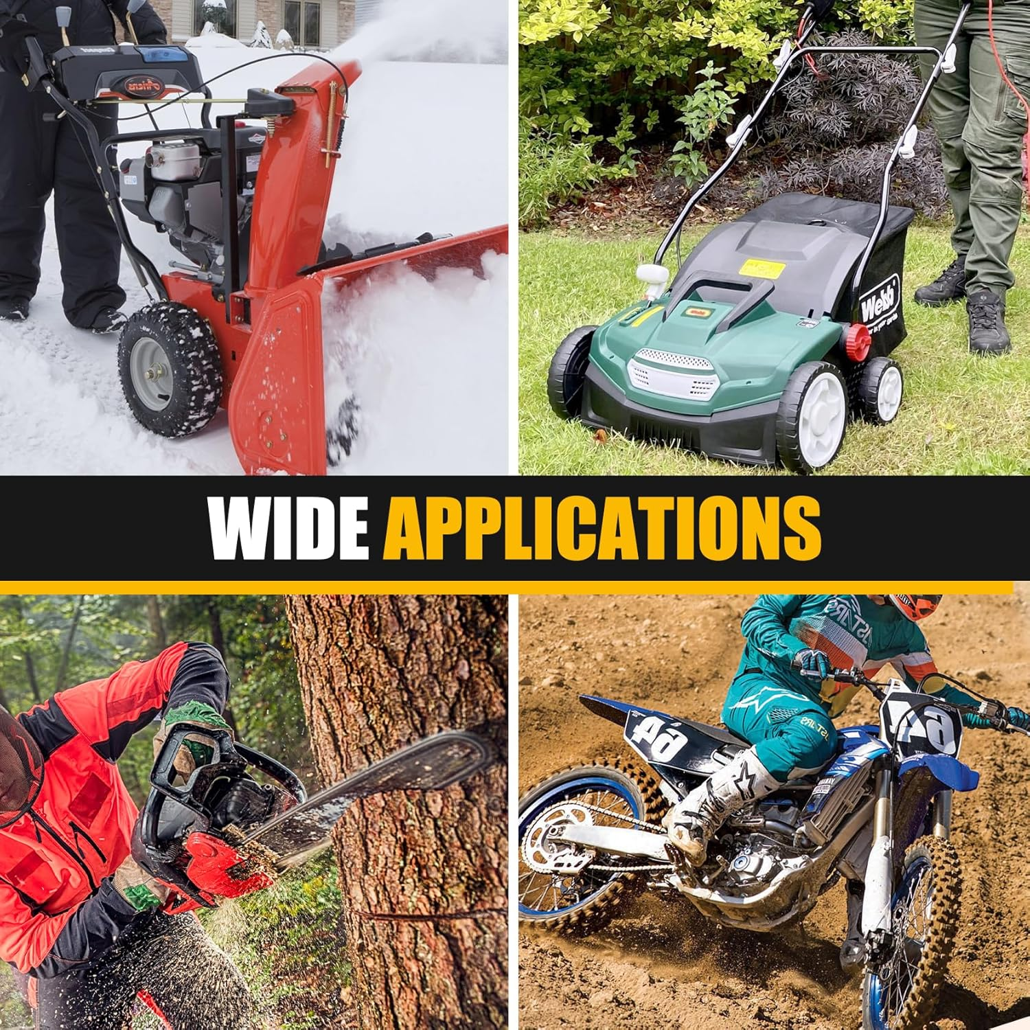 GX160 Carburetor Fits for Honda GX120 GX140 GX160 GX200 5.5HP 6.5HP Engine Replacement for 16100-ZH8-W61 16100-ZH7-W51 (01)