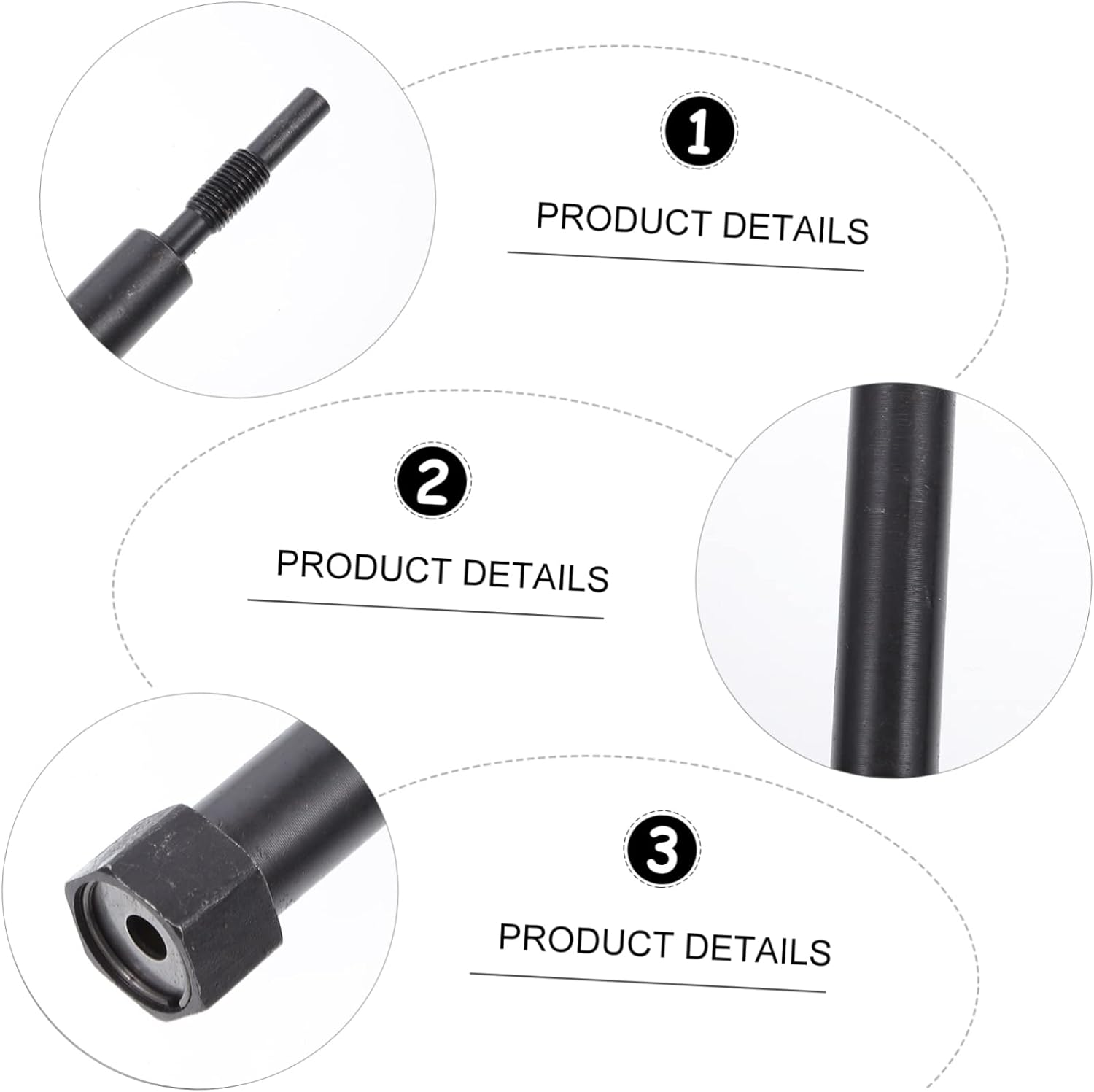 Anneome Glow Plug Repair Tool Kit with Extracting Tool Set for Car Glow Plug Electrode Thread Restoration Automotive Puller Equipment for Mechanics and Car Maintenance