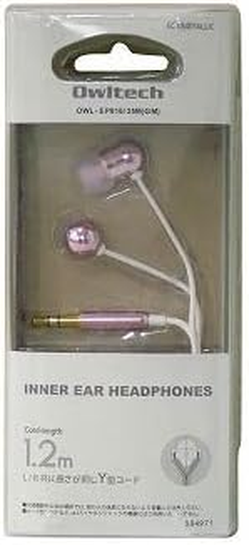 Owltec OWL-EP816/35M (PP) In-Ear Earphones, 0.1 Inch (3.5 Mm) Mini Plug