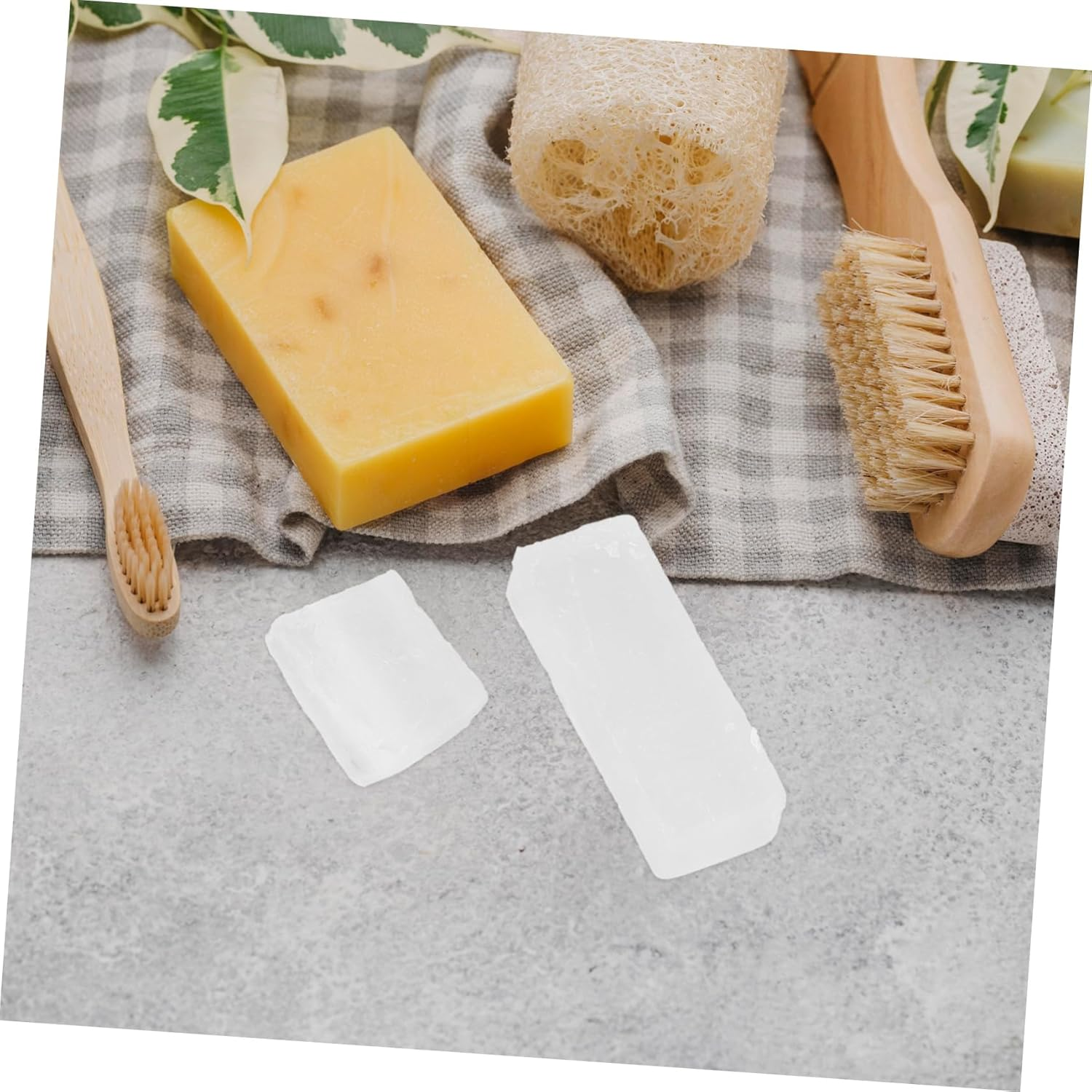 KAILIKETIY 250G Soap Base for Soap Making Exfoliating for Crafting Natural DIY Supplies image number 5