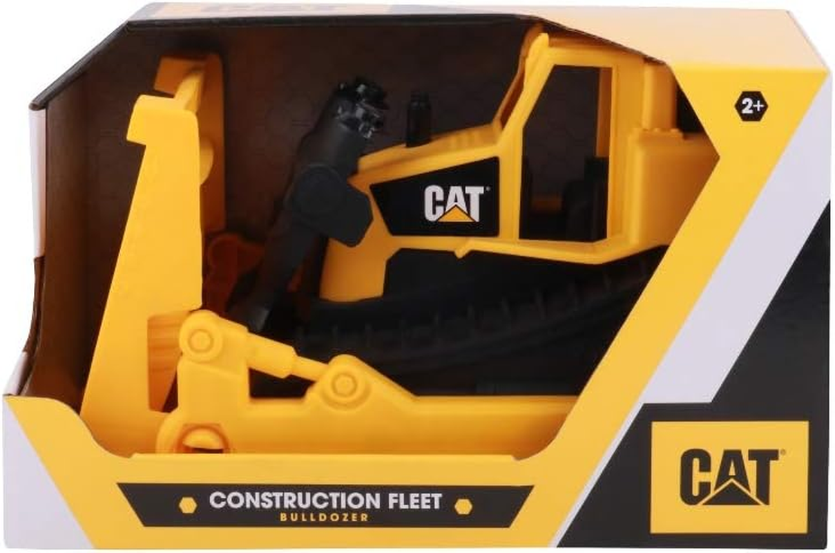 Funrise CAT Construction Fleet Bulldozer Toy, Yellow image number 2