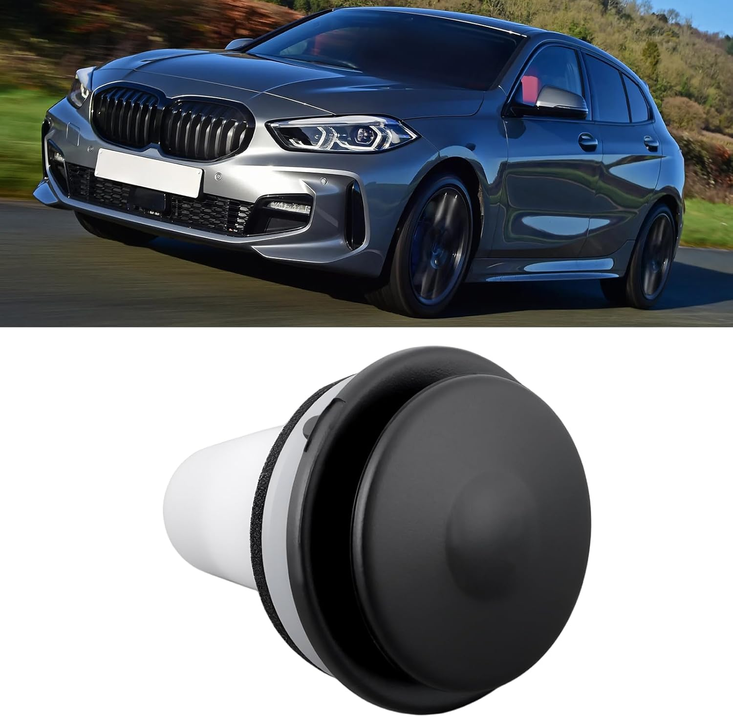 20Pcs Windshield Cowl Grill Retainer Clip Sunroof Buckle 51718234698 Compatible with BMW 3 Series 1997-2007 image number 6