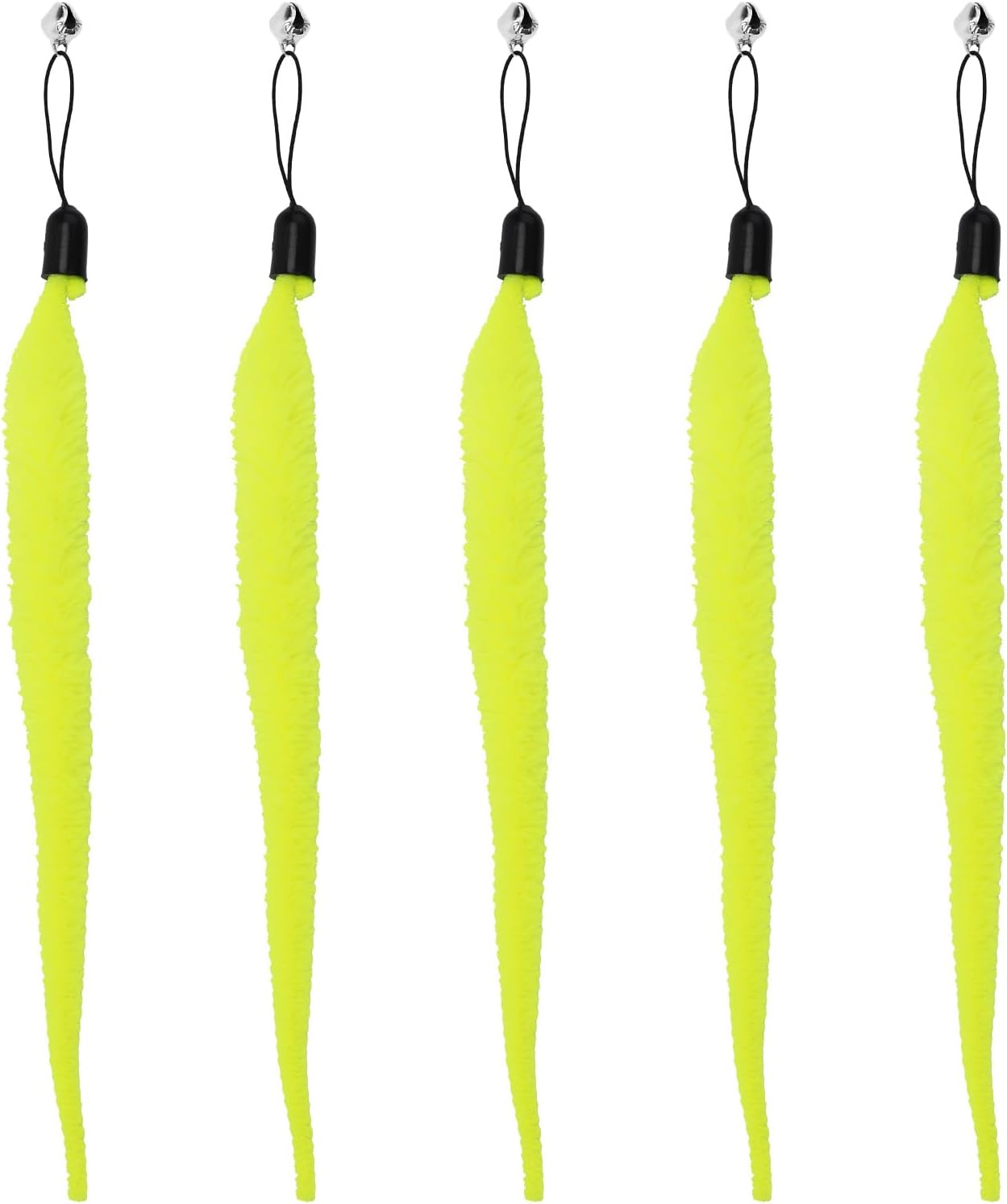 BOXOB Pack of 5 Replacement Tails for Cat Ball Toys, Fun Interactive Cat Wand Replacement Automatic Movement Cat Toy Ball Attachment Rope Refills Compatible with Speedy Tail 2.0 image number 1