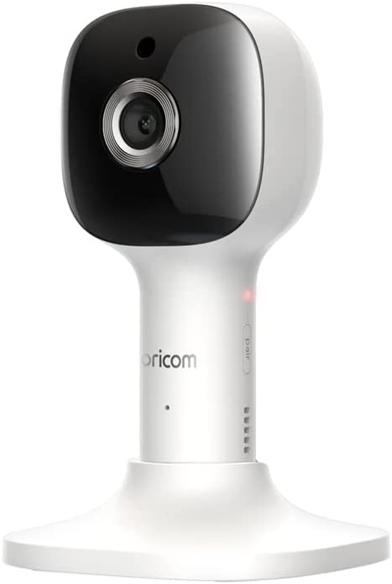 Oricom Smart Video Baby Monitor 4.3" Screen with with Motorised Pan-Tilt-Zoom: 1080P HD Camera with Night Vision, Two-Way Talk & Sleep Trainer Funct, Black/White (OBH430) image number 1
