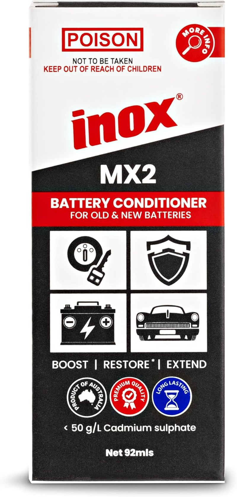 Inox Battery Conditioner 92 Ml image number 4