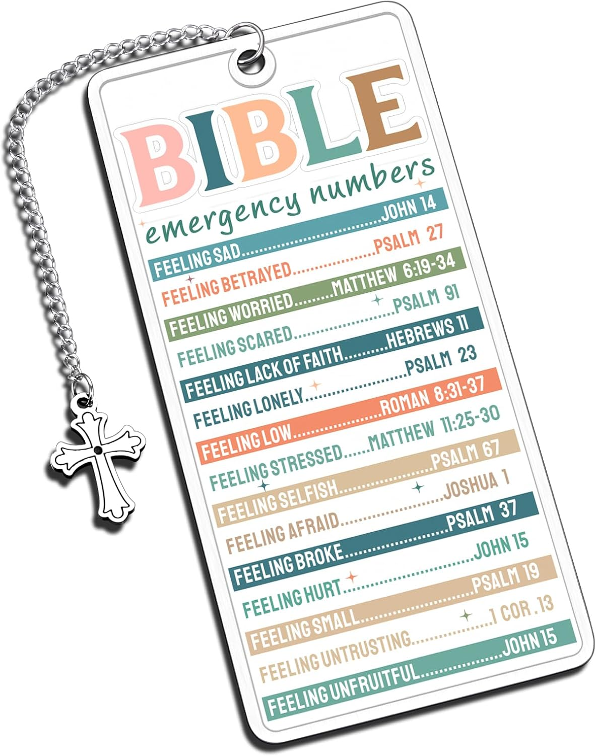 Bible Bookmark Bible Accessories Stuff Baptism Gift for Girls Confirmation Gifts for Teen Girls Boys Christian Decor Bible Study Supplies Faith Based Gifts for Women Bible Essentials image number 4