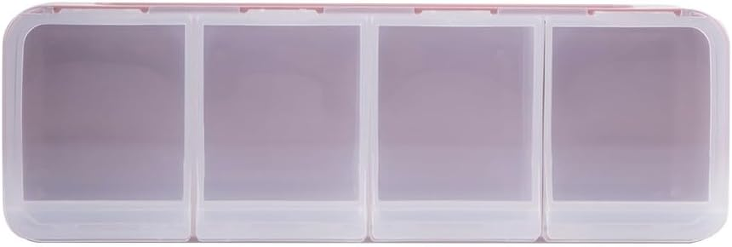 Melii Luxe 4 Compartment Snackle Box - Pink image number 4