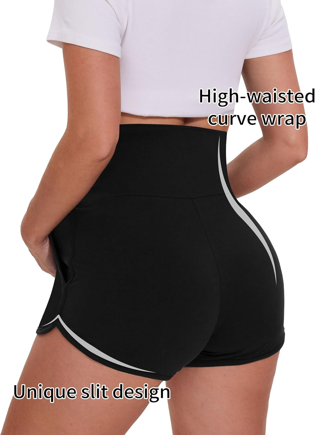 Peauty Maternity Shorts over the Belly with Pockets, Pregnancy Lounge Shorts, Before, during after Pregnancy