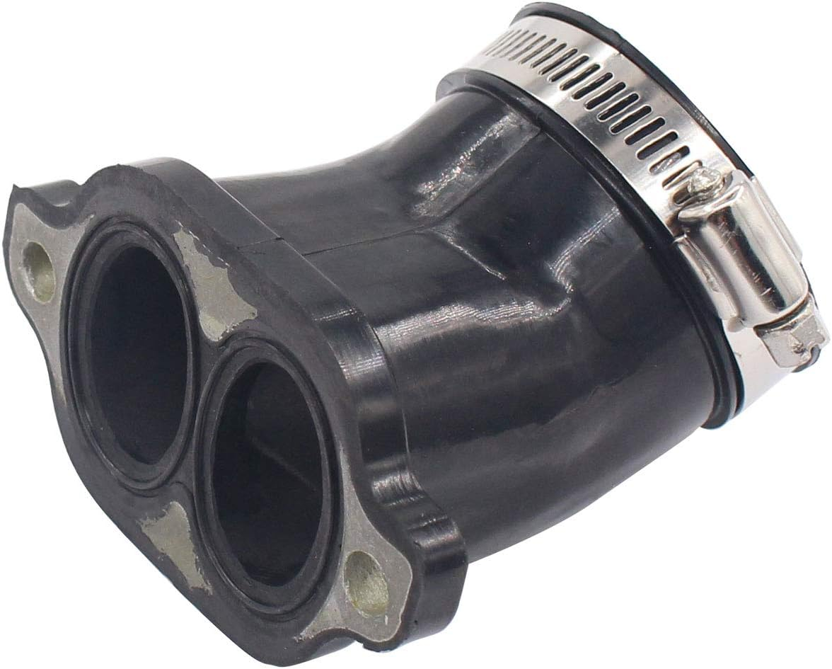 MOTOKU Throttle Body Intake Manifold Boot Adapter Carburetor Carb Adaptor for Polaris Ranger XP 700 Sportsman 700 ATV image number 3