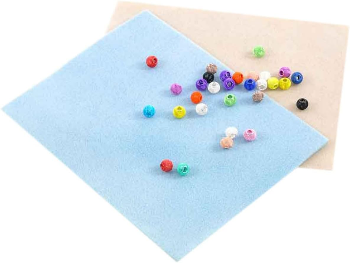 4Pcs Bead Mats for Jewelry Making Beading Mats Tray Jewelry Making Accessories Treasure Mat Non Slip Beading Stringing Tools DIY Beading Mat Jewelry Mats Bracelets Non-Slip Mat30X23Cm (Random Color)