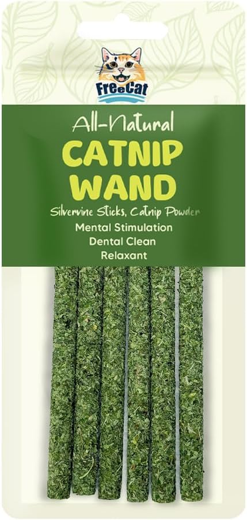 All-Natural Catnip Wand 6Pcs image number 3