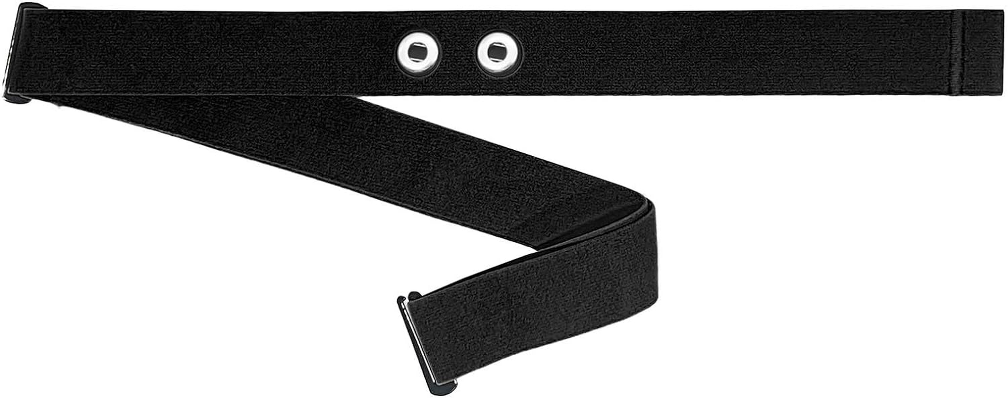 Fitcent Adjustable Soft Belt Heart Rate Monitor Chest Replacement Strap Only Compatible with MYZONE Switch, Black, M-XXL image number 6