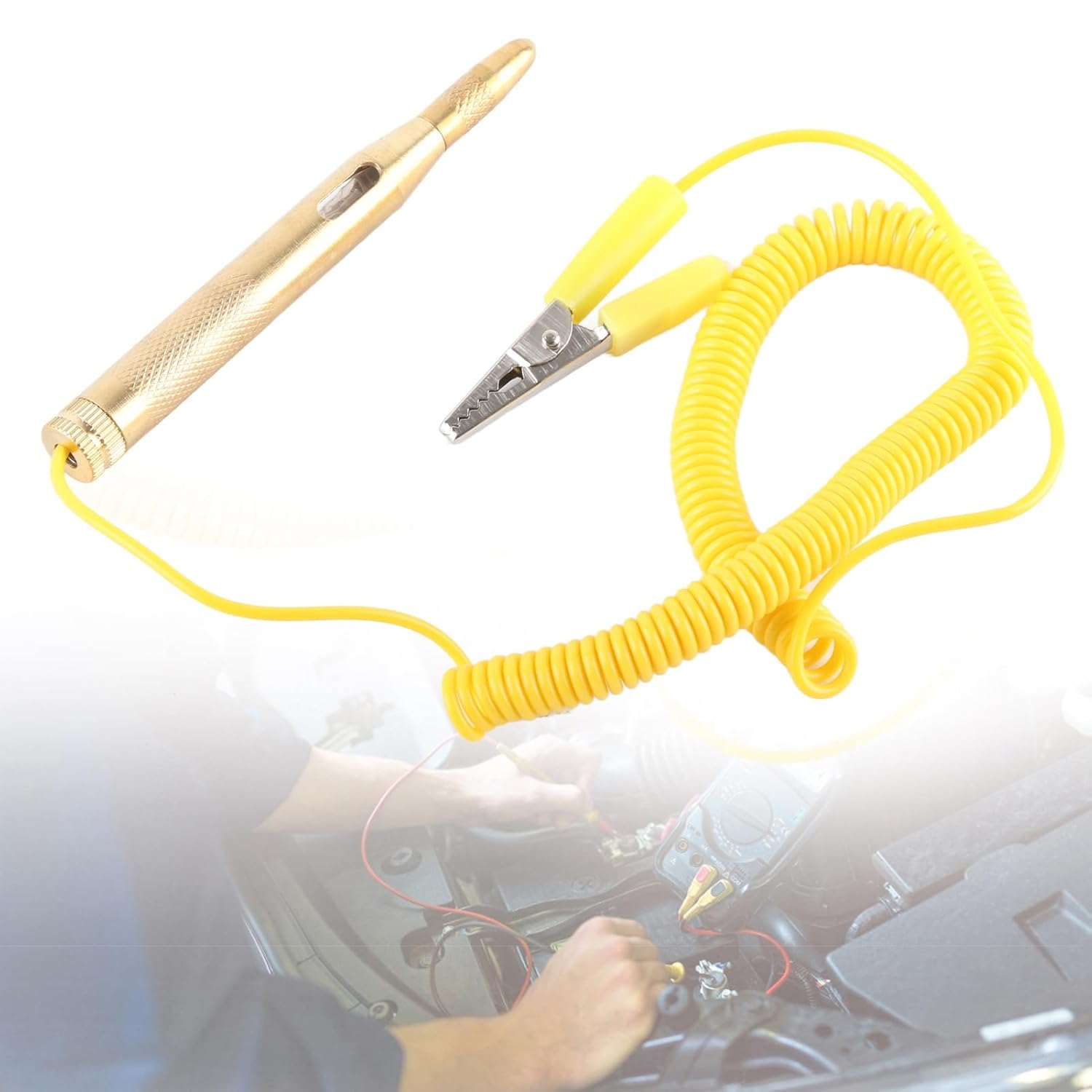 6-24V Car Voltage Tester Pen Heavy Duty Test Light for Auto Truck Electrical Circuits and Automotive Diagnosis image number 5