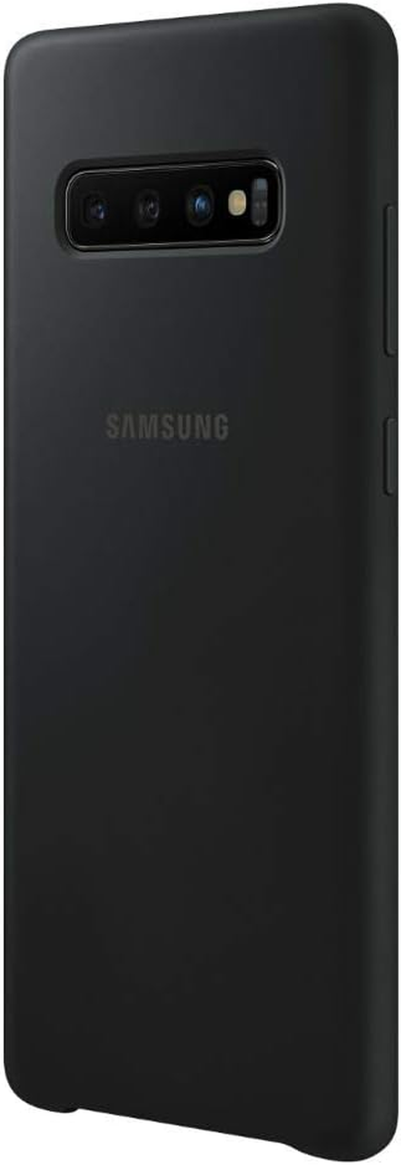 Samsung EF-PG975TBEGWW Galaxy S10+ Silicone Cover, Black image number 1