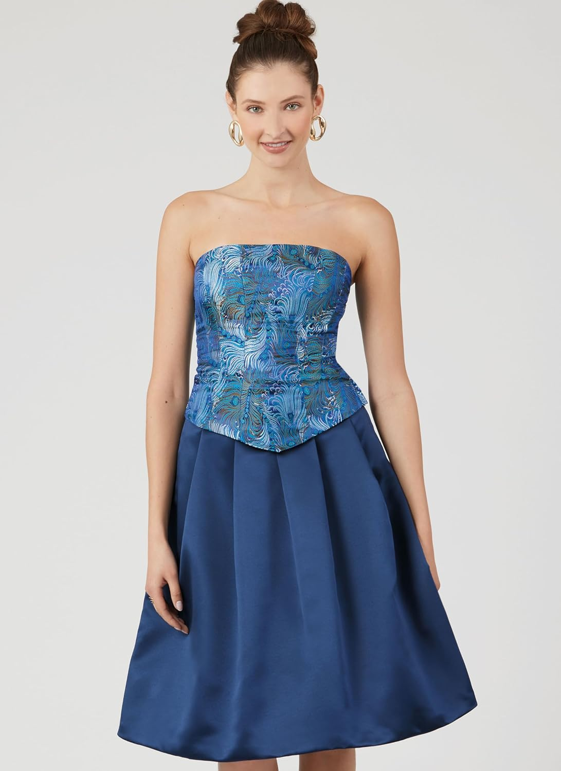 New Look Sewing Pattern UN6787A Juniors' Corsets, Trousers and Skirt a (3/4-13/14)