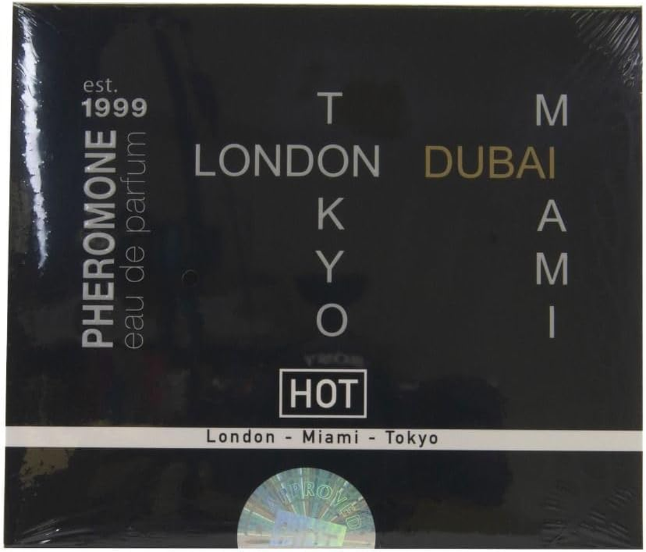 HOT Pheromone Perfume Tester-Box LMTD Men - 4X5Ml