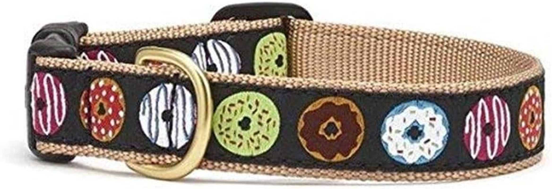 Up Country DNT-C-XS Donuts Dog Collar, Narrow, 5/8 Inch, XS