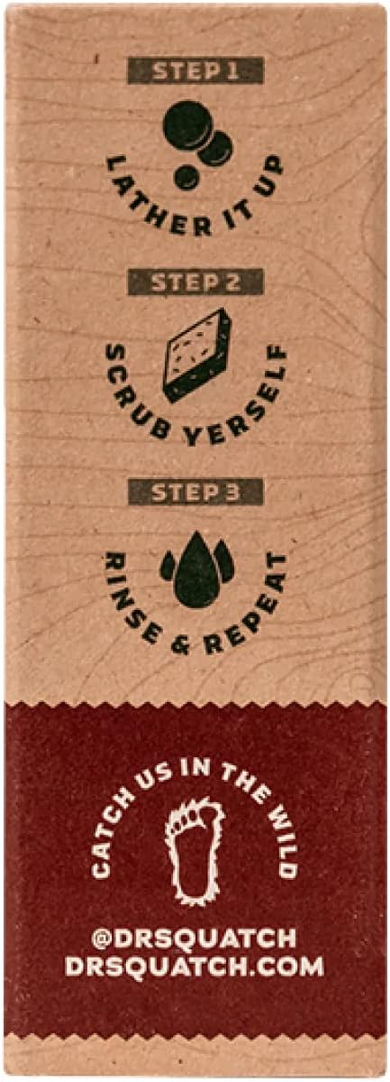 Dr. Squatch All Natural Bar Soap for Men with Zero Grit, Bay Rum image number 4