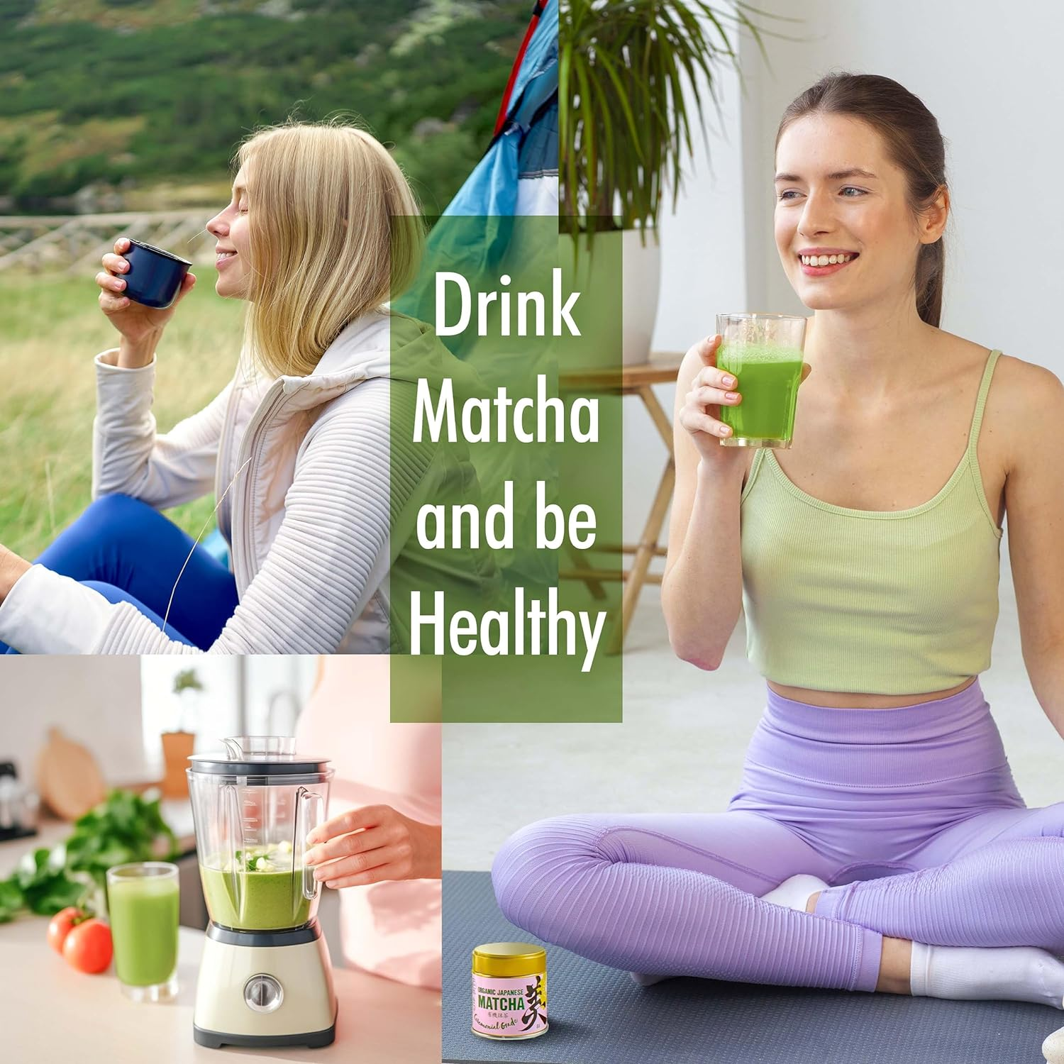 YAMASAN KYOTO UJI Japanese Ceremonial Grade Matcha, Matcha Green Tea Powder, 100％ Authentic Japanese Origin, from Uji Kyoto, Japan (30G) image number 5