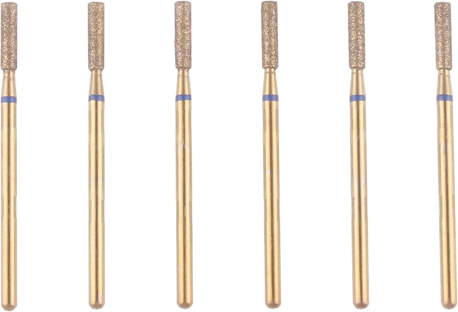 MZCMSL 6Pcs Pro Diamond Ball Bits 5.0Mm, Cuticle Drill Bit Set for Russian Manicure, 3/32 Shank Efile Bit (Medium) image number 5