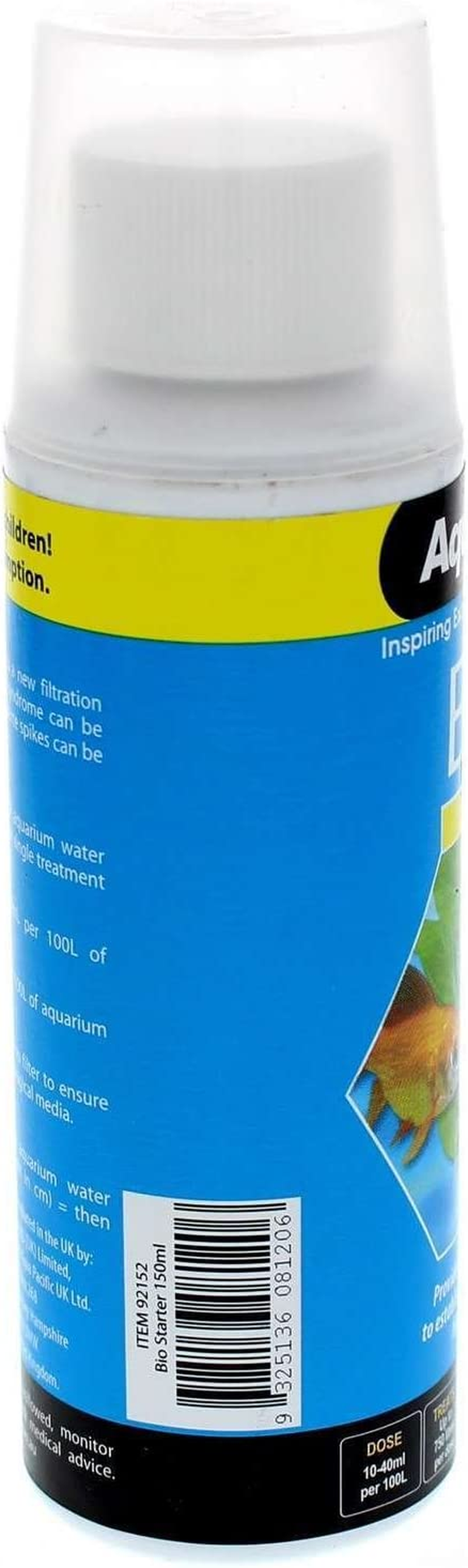 Treatment Bio Starter 150Ml 92152 Fish Tank Aquarium Aqua One