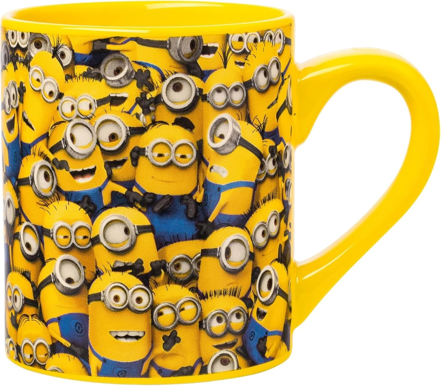 Silver Buffalo DM0132 Despicable Me Cluttered Minions Ceramic Mug, 14-Ounces,Yellow image number 4