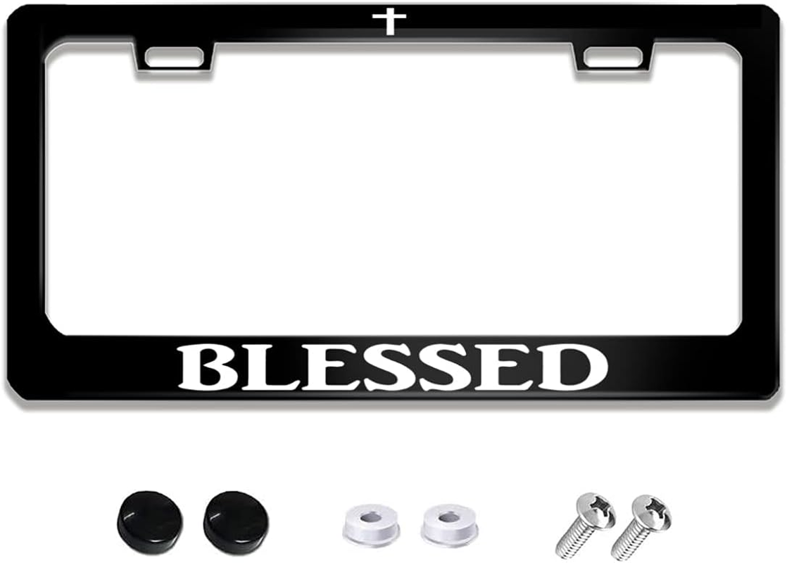 Funny License Plate Frame with Humor Text Gay Pride Rainbow Flag I'M so Gay I Can'T Even Drive Straight Aluminum Black Car Cover Holder with 2 Holes and Screws 12 X 6 Inch for US Vehicle Standard