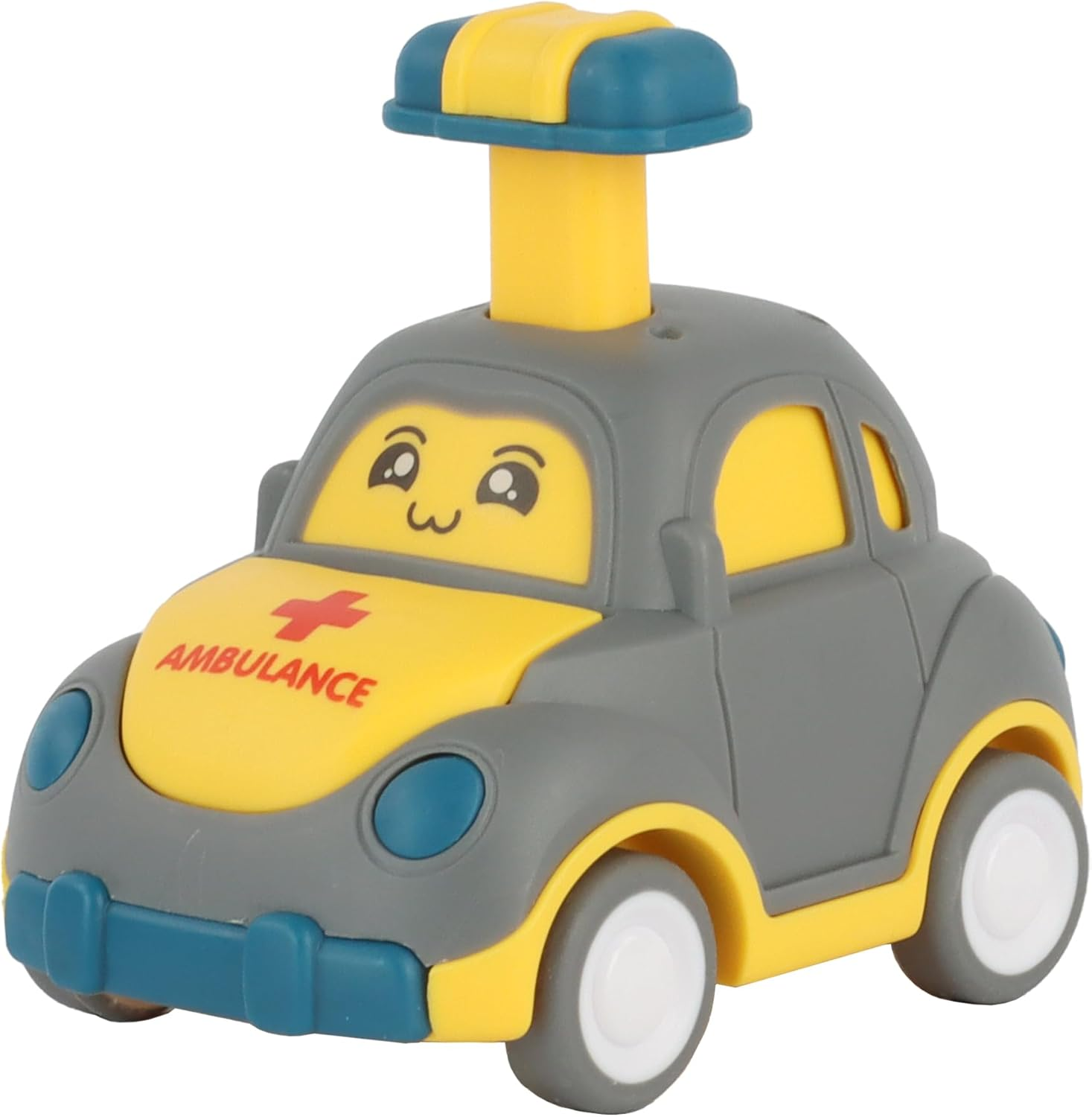 Keycraft Push 'N' Go Car, Fun and Easy-To-Use Toy Vehicle for Toddlers and Kids, Interactive Push-Down Action for Active Play and Motor Skill Development, Durable and Colourful Design image number 4