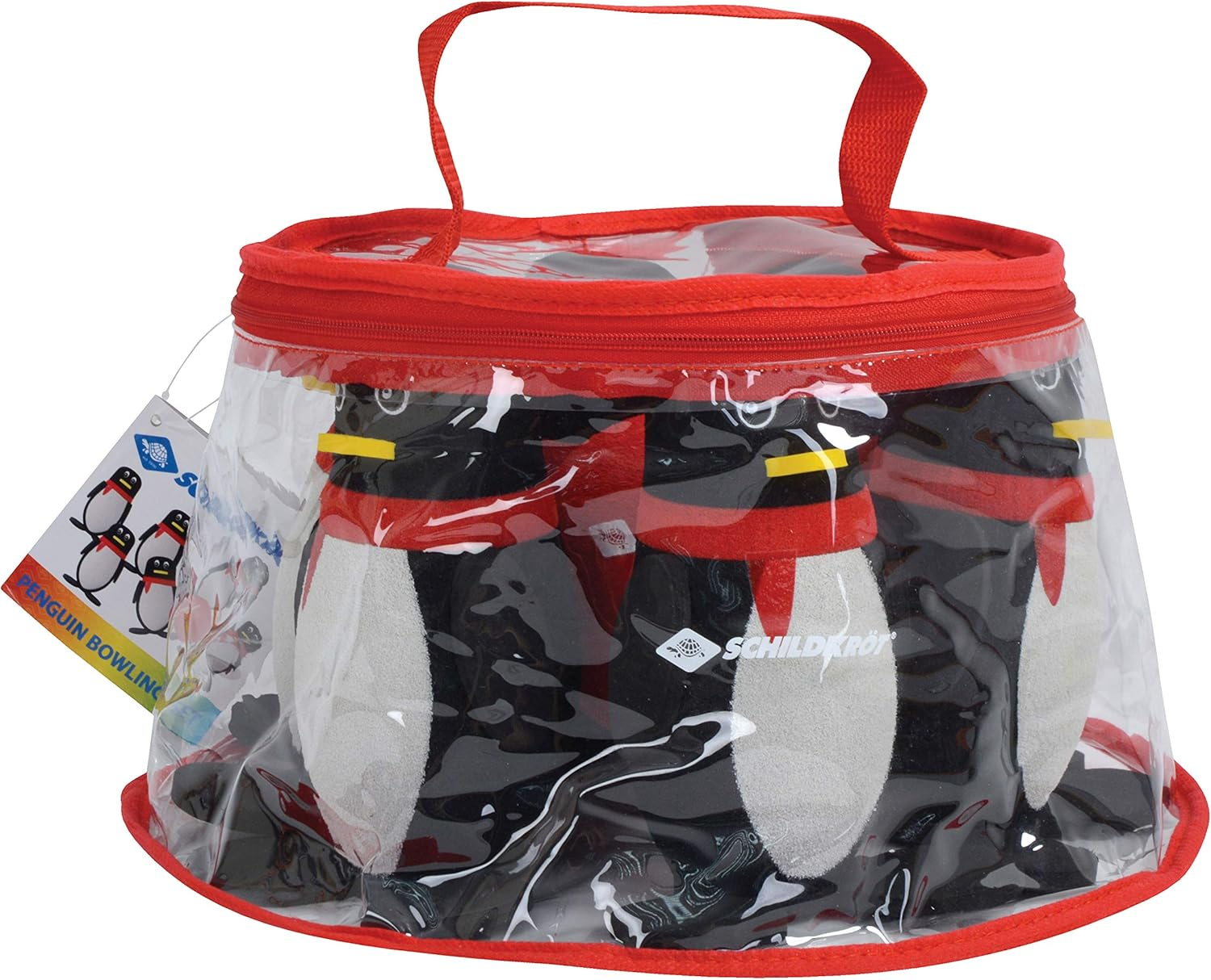 Schildkr&ouml;t Fun Sports Schildkr&ouml;t Funsports Set, for Indoor and Outdoor, 6 Penguins with a Stable Stand and a Soft Bowling Ball, 970303 image number 3