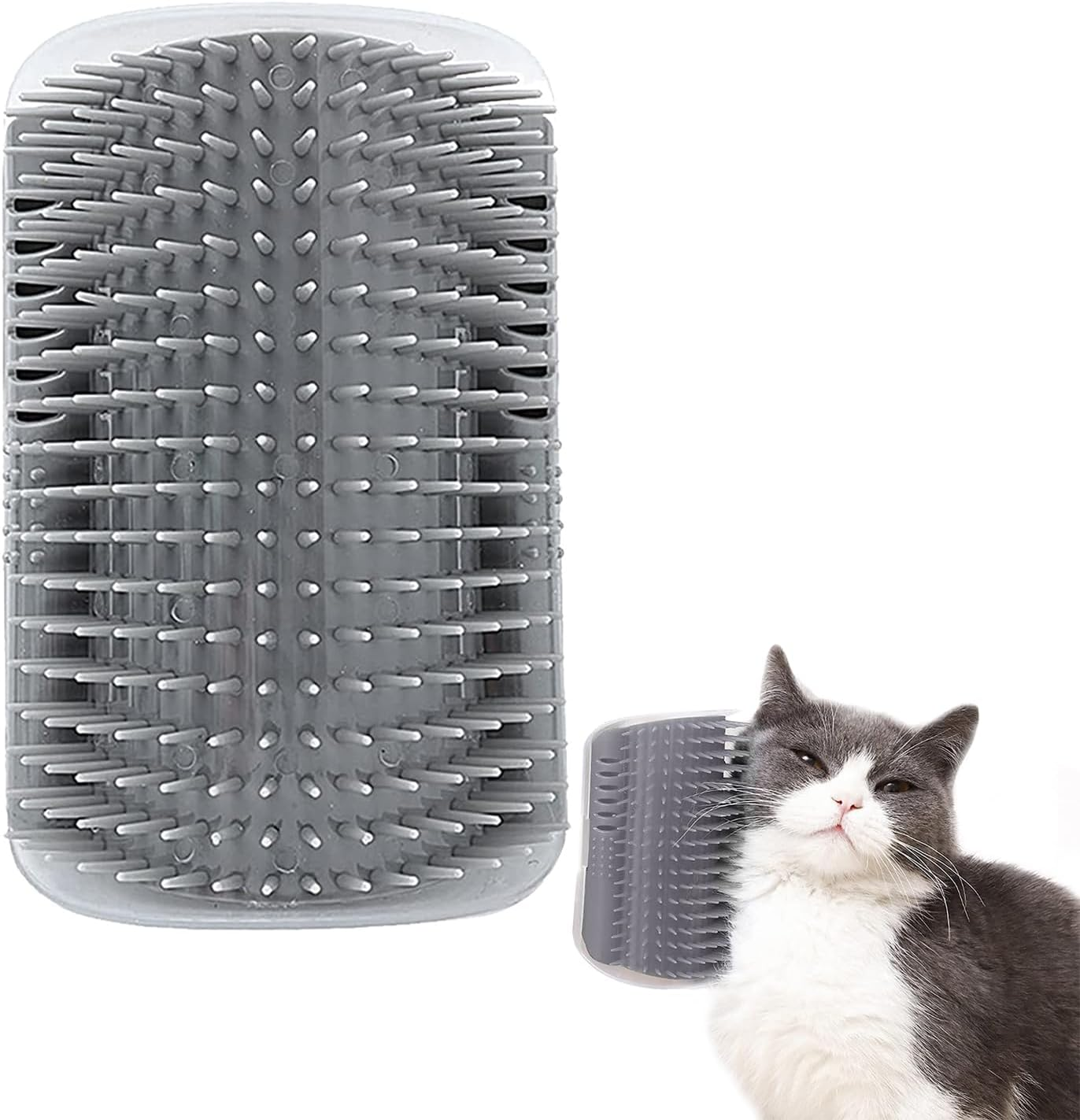Cat Brush, Massage Corner Cat Brush, Cat Self Groomer, Cat Massage and Hair Removal, Cat Brush Wall, Cat Brush Cat Self Groomer, for Long Hair, Short Hair Cat Massage, Cat Toy image number 3