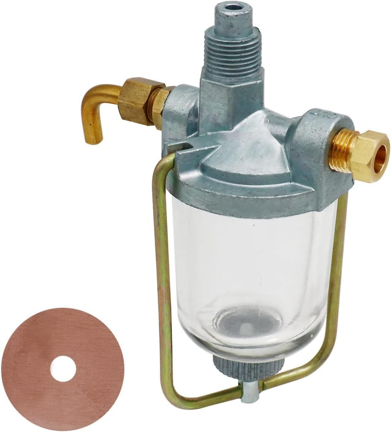 Fuel Strainer Sediment Bowl Assembly 358245R91 Replacement for Industrial 2444, 2504, 2606, 2656, 2706, 2756, 2826, 2856, 3400A, 3414 image number 6