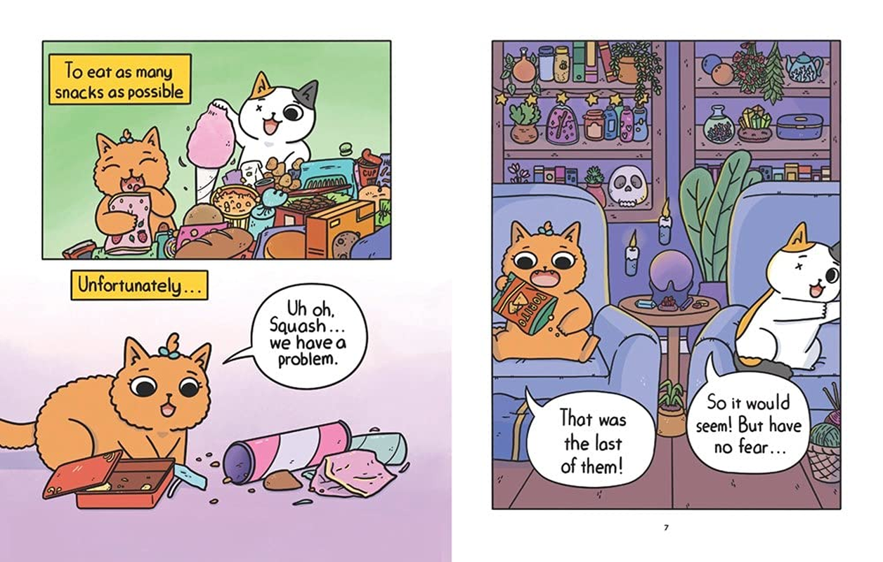 Cat & Cat Adventures: the Quest for Snacks Graphic Novel: 1 image number 2