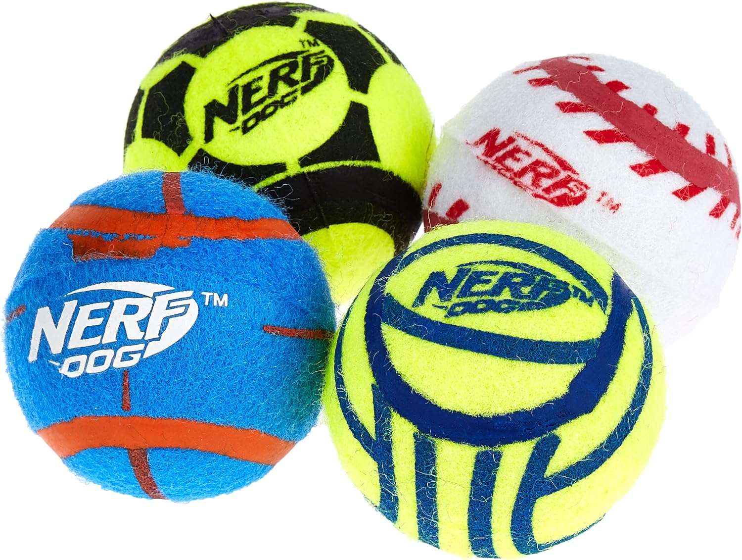 Nerf Dog VP6664E Tennis Balls &ndash; a Strong, 6.4 Cm