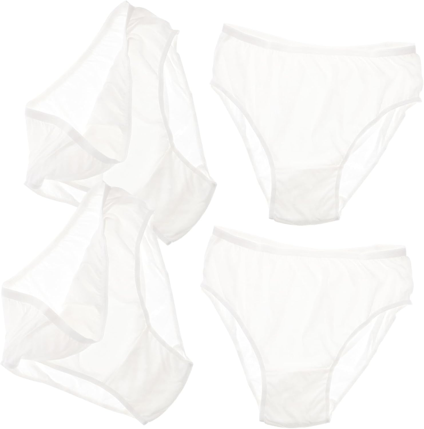 YARNOW 4Pcs Maternity Panties Postpartum Underwear for Women Breathable Cotton Briefs for Pregnancy Comfortable and Portable for Postpartum Travel and Menstruation image number 6