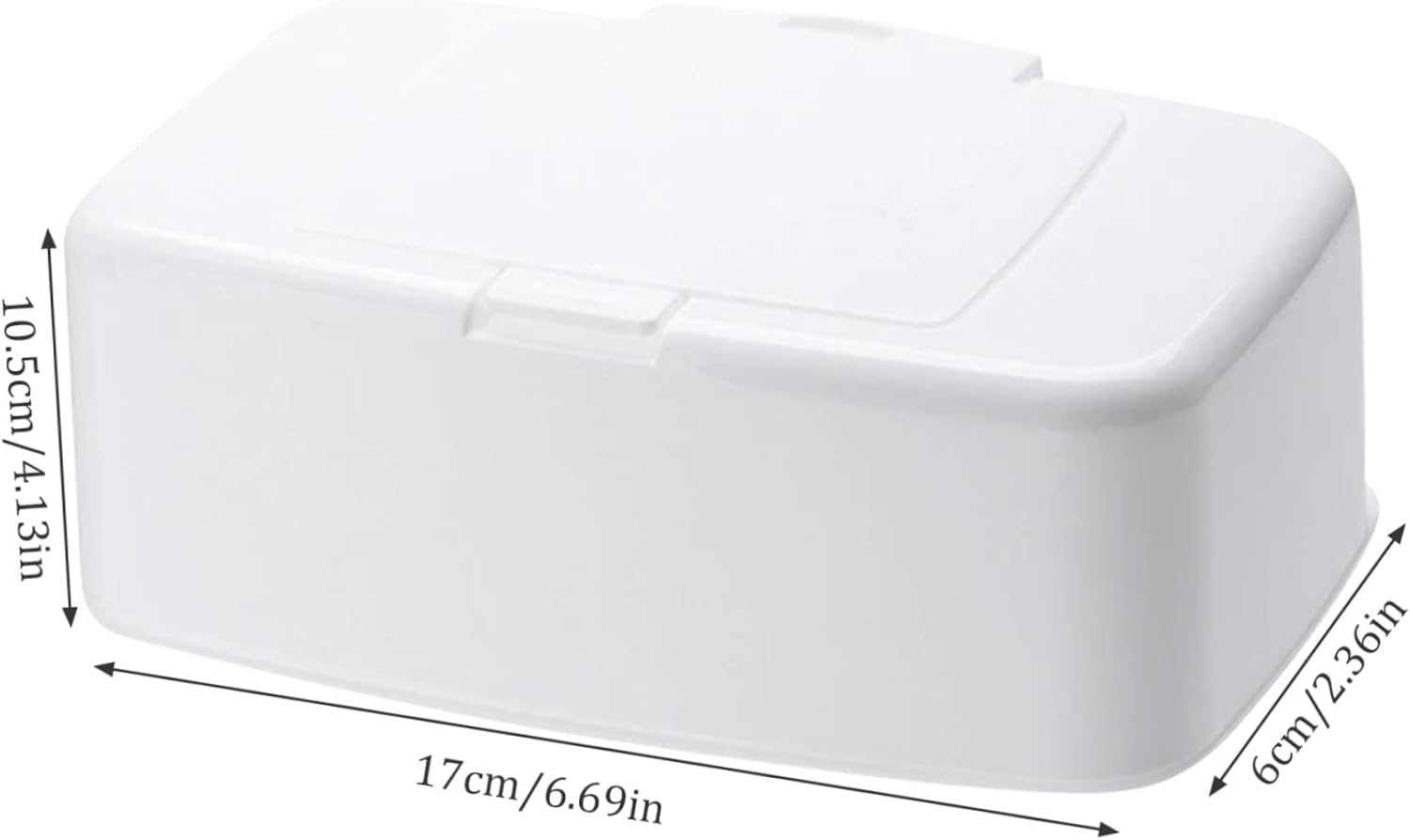 Baby Wipes Dispenser Refillable Wipe Holder One-Hand Operation Wipes Container Sealed Wet Dispenser Box for Bathroom Keeps Wet Tissue Fresh Baby image number 4