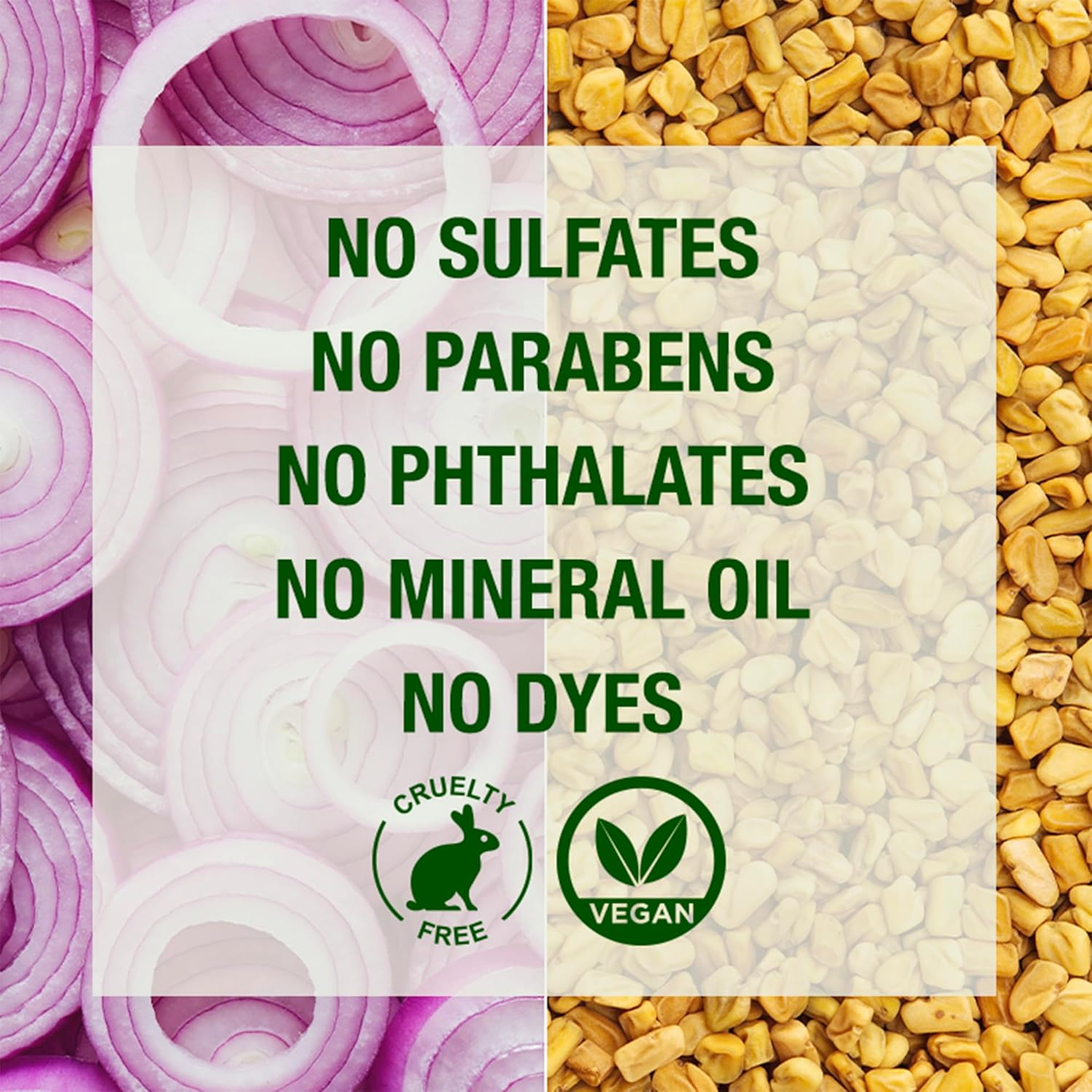 Nykaa Naturals Shampoo - Boosts Circulation to Promote Healthy Hair Growth - Adds Shine and Luster, Strengthens and Moisturizes Strands - Suitable for All Hair Types - Onion and Fenugreek - 13.52 Oz image number 5