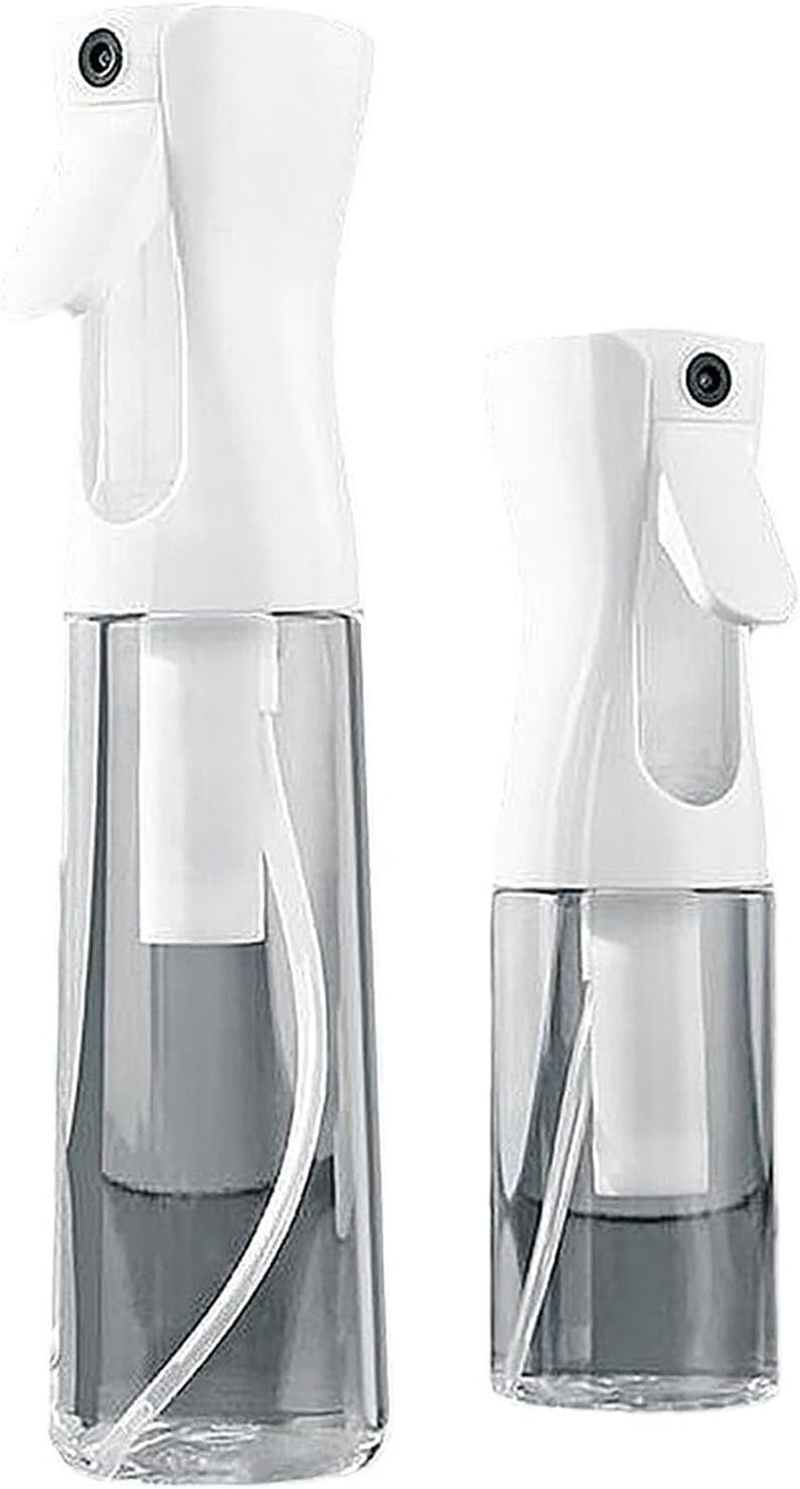 SYGELER Continuous Spray Water Bottle, Versatile Multipurpose Misting Spray Bottles for Hair Styling, Cleaning & More - 200ML&300ML Barber and Plant Spray Bottle