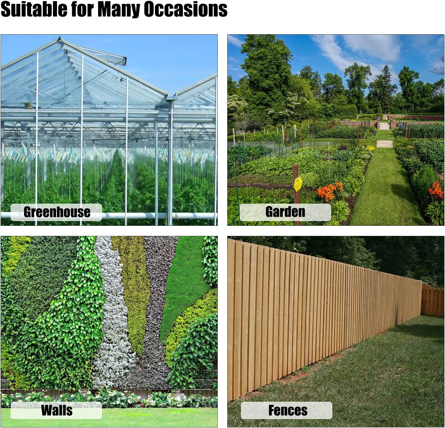 20 Pack Tomato Trellis Roller Hooks with 15M Twine for Tomato,Plant, Greenhouse,Flower Vine Twine Crop Trellis Kit Plant Roller Hook image number 1