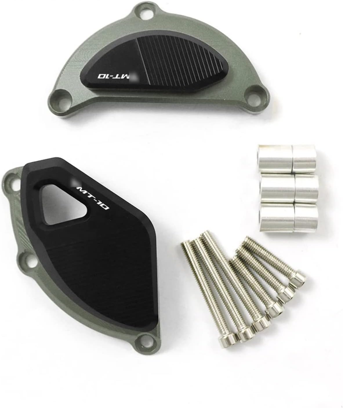 Motorbike Frame Sliders for Yamaha MT-10 MT10 MT 10 FZ-10 FZ10 2015-2022 Motorcycle Accessories Engine Guard Protector Motor Crash Pads Frame Sliders (Color : Gray) image number 1