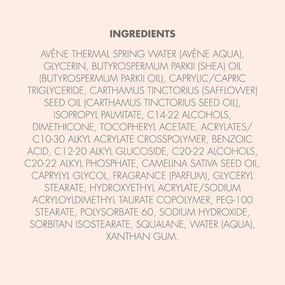 Avene Moisturizing Melt-In Balm for Body - for Dry Sensitive Skin 250Ml/8.4Oz