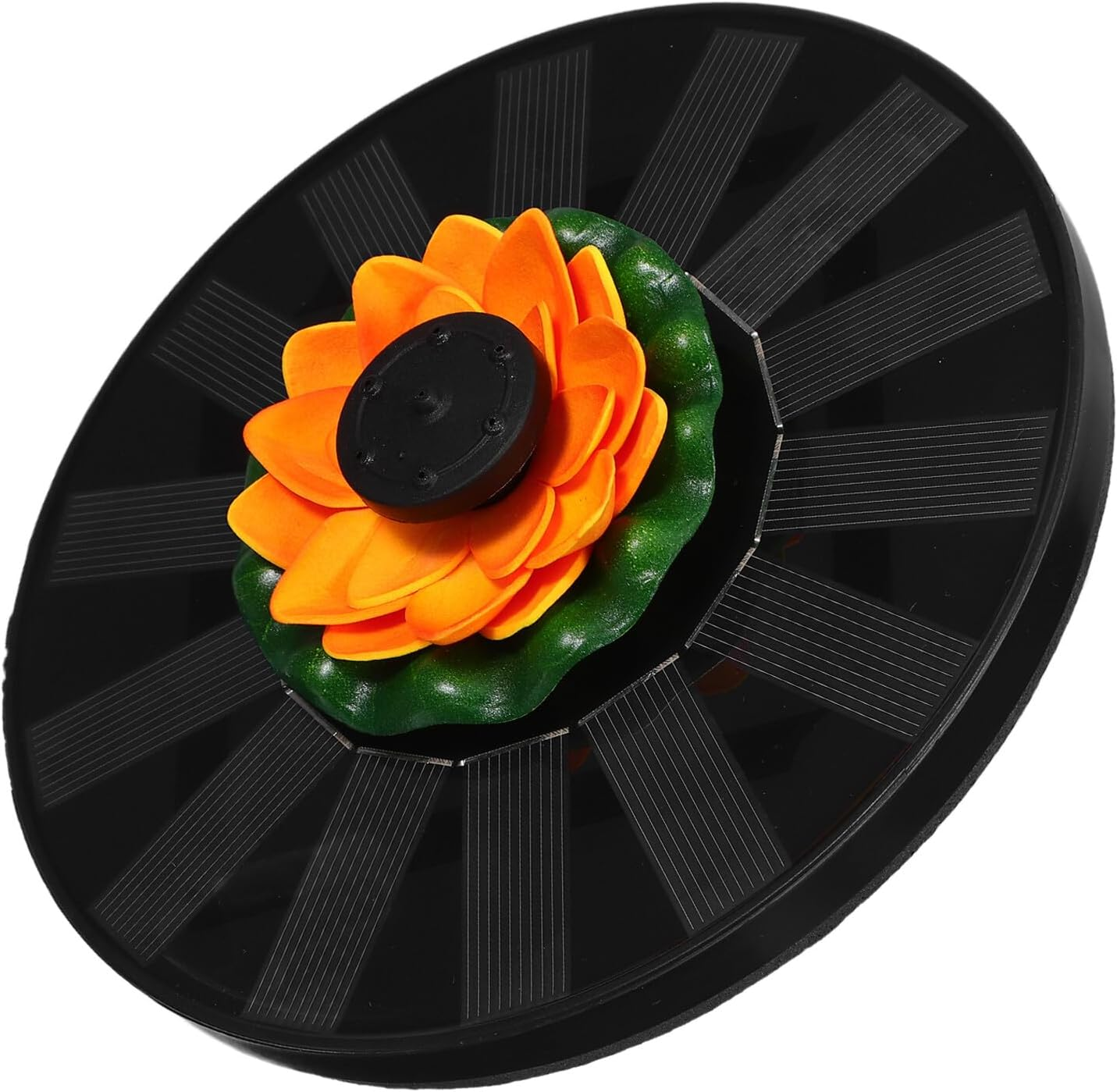 Solar Powered Lotus Floating Fountain for Baths Pools Ponds Outdoor Water Feature Easy to Install Relaxing Ambiance and Dynamic for Garden Decor image number 3