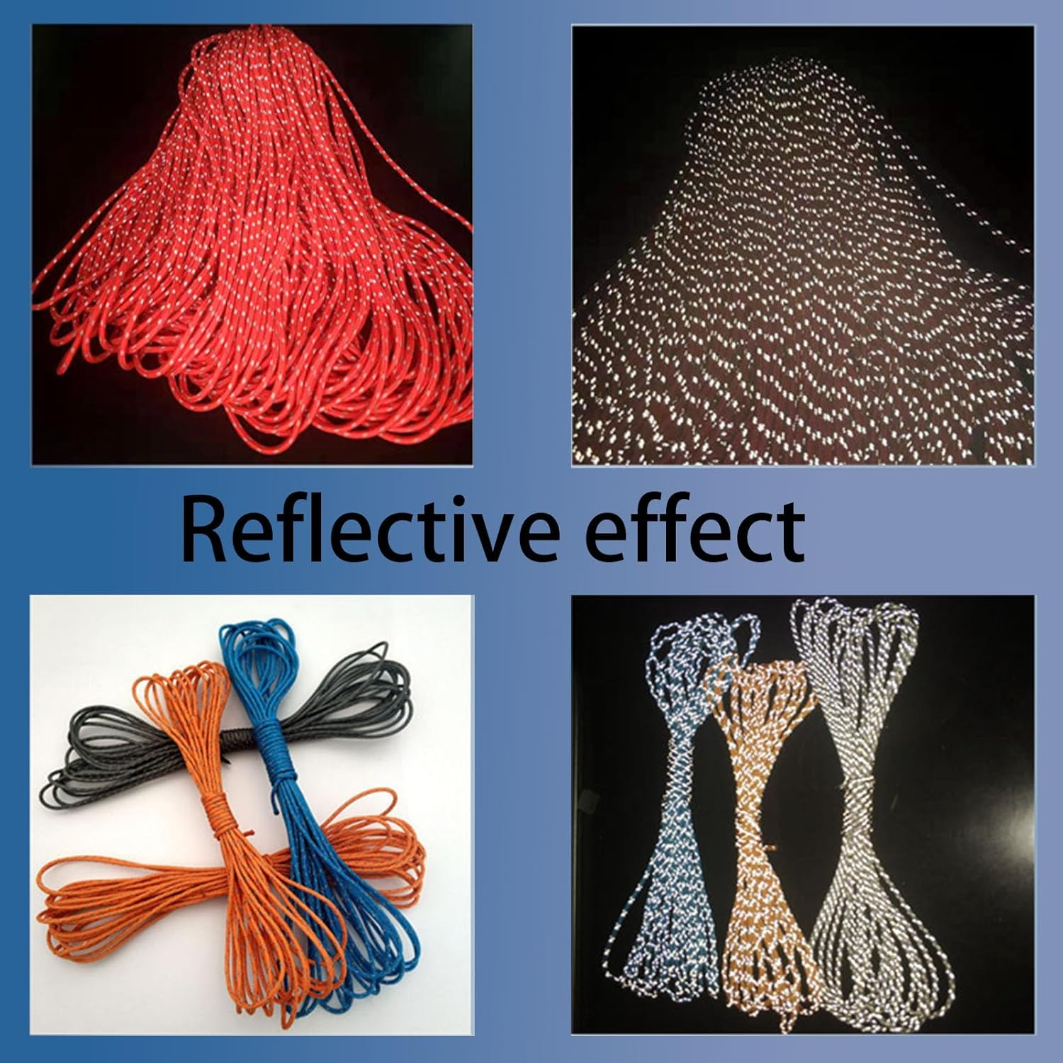 Dyneema Tent Guy Guide Reflective Green Rope - 200Kg Breaking Strain - Lengths in Meters - Suitable for Sailing, Dinghy, Yachting, Cruising, Racing, Kite Surfing - 20 Meter (Green, 2Mm) image number 4