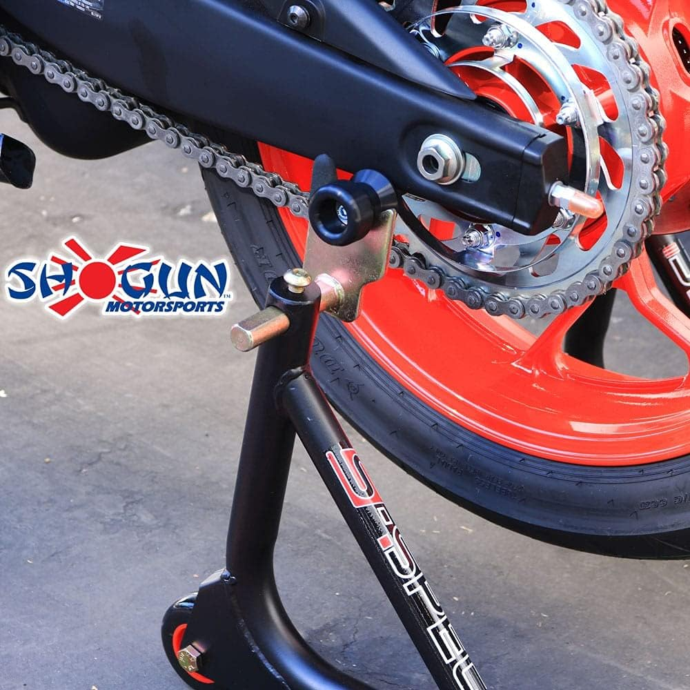 Shogun USA Made Yamaha MT-03 MT 03 MT03 2016 2017 2018 2019 2020 2021 2022 2023 2024 2025 NO CUT Complete Kit Includes Bar Ends Swing Arm Spools and Frame Sliders Black - 755-6149 image number 5