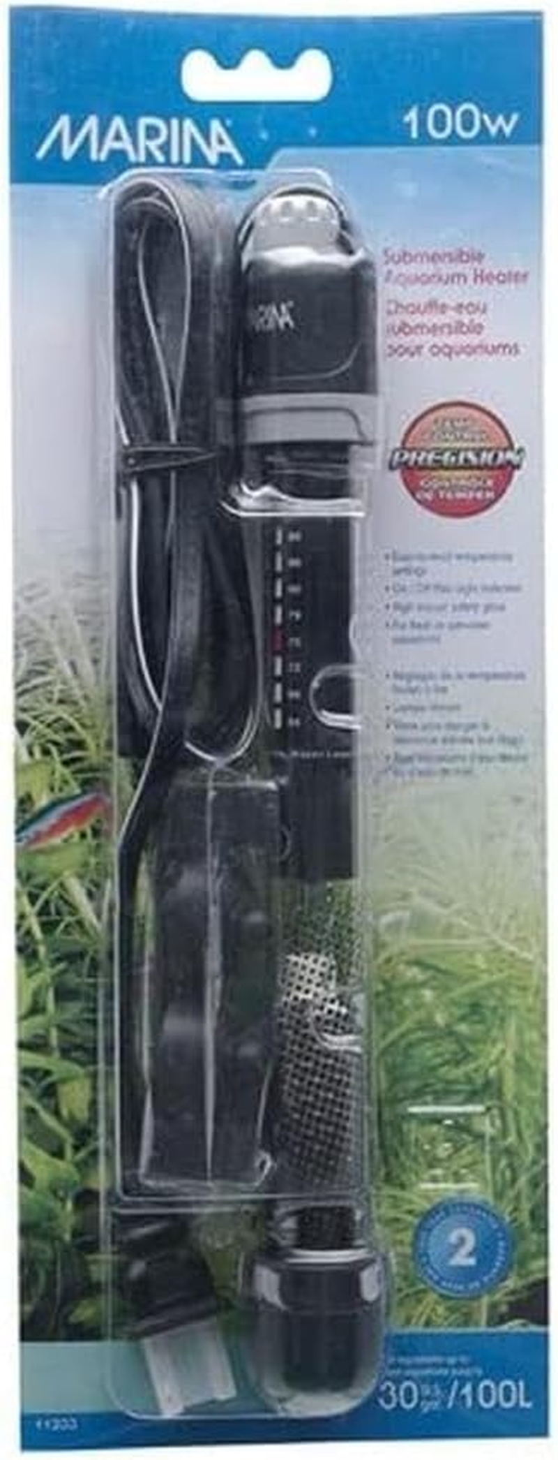 Hagen Marina Submersible Heater for Aquarium 200-Watt image number 6