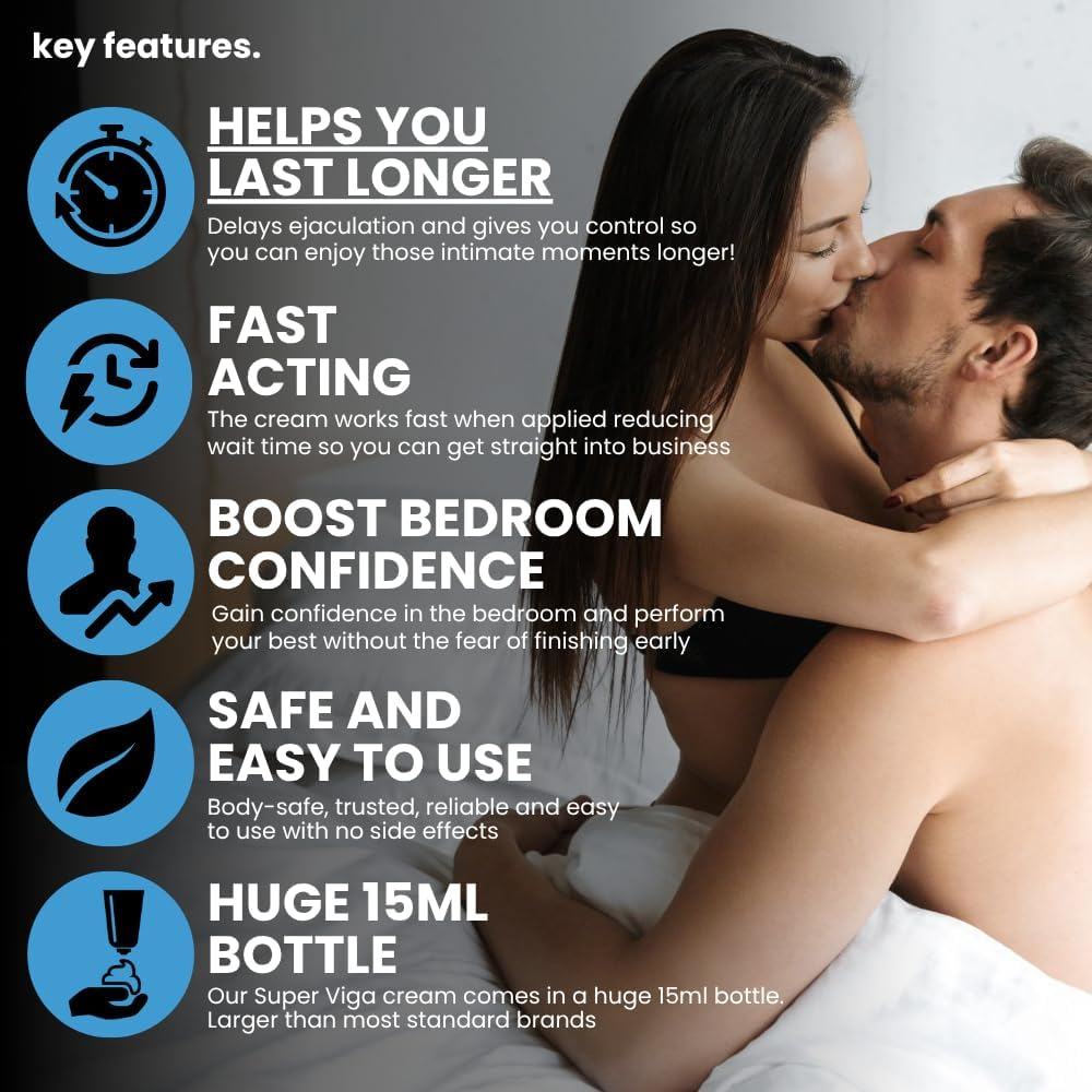 150000 Delay Cream for Men | Last Longer in Bed | 15Ml | Desensitizing Gel for Premature Ejaculation PE | Helps Prolong and Control Climax image number 6