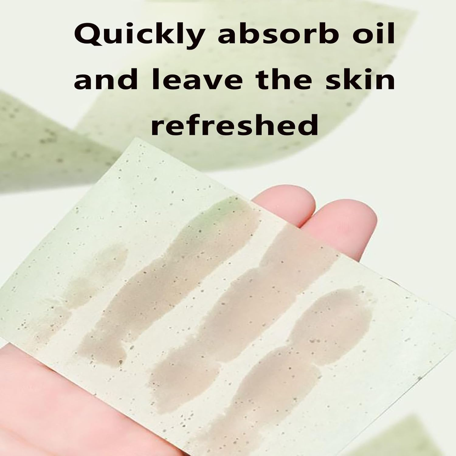 SYGELER Oil Blotting Sheets for Face, 3 Pack (300 Sheets) Oil Blotting Sheets for Make up Facial & Skin Care | Portable Makeup Blotting Paper for Women & Men image number 6