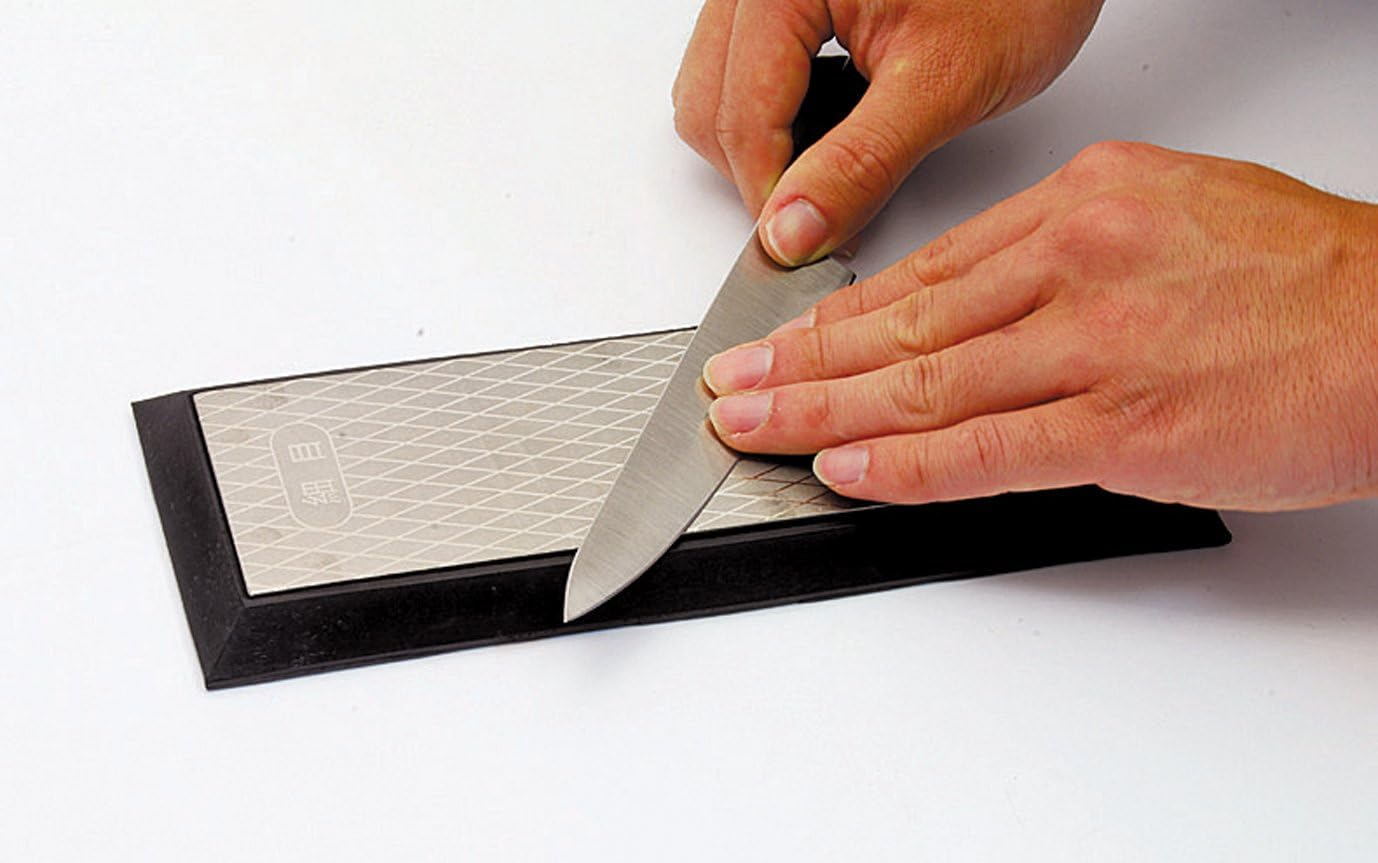 Takagi GISUKE Diamond Double Sided Whetstone with Whetstone Stand #150/600